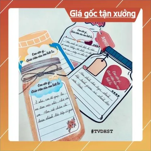 Combo 10 Lọ mong ước,lọ điều em muốn nói có nam châm hít 840561