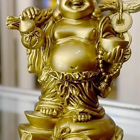 Tượng ngài Di Lặc Bồ Tát cầm hồ lô cao 13cm-nhiều mẫu cực đẹp 840578