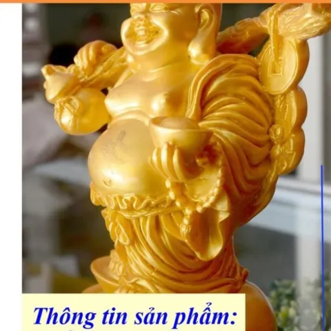 Tượng ngài Di Lặc Bồ Tát cầm hồ lô cao 13cm-nhiều mẫu cực đẹp 840578