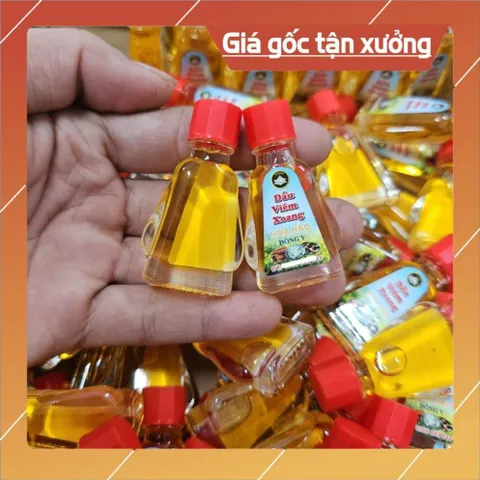 Combo 50 chai- dầu viêm xoang 3ML NƯỚC VÀNG - giúp thông mũi và nhiều công dụng khác 840588