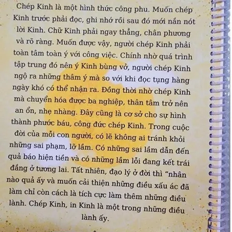 Tặng viết, vở chép kinh các loại trắng trơn khổ A4 lò xo mẫu TĐ