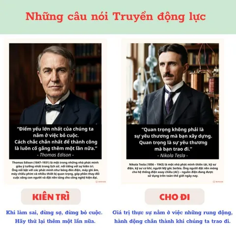 Bộ 8 Tranh dán tường các câu nói Vĩ nhân - Truyền động lực, cảm hứng, phát triển bản thân - Tặng kèm băng keo dán 840620