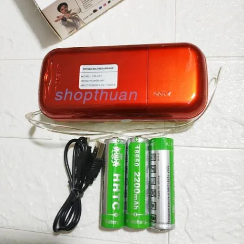 Loa Craven CR-853 Nghe Thẻ Nhớ, USB, Có Đài FM, Loa To, Rõ, Pin Khỏe (3 Pin) 840640