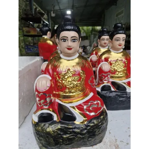 Tượng Bà Chúa Xứ An Giang Cao 30cm Chất Liệu Bột Đá Composite Cao Cấp.st550 840643