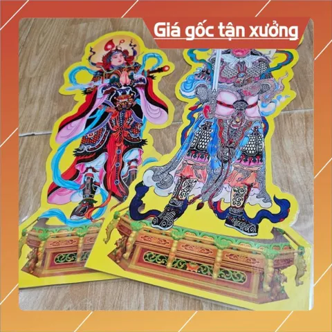 Bộ tranh cúng 15 bức ép plastic 40cm cực đẹp, có hoả tốc 840644
