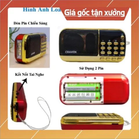 Loa/Đài Nghe Pháp Thầy Thích Pháp Hoà Thuyết Giảng 340 Bài - 2 pin, sạc, thẻ nhớ 840670