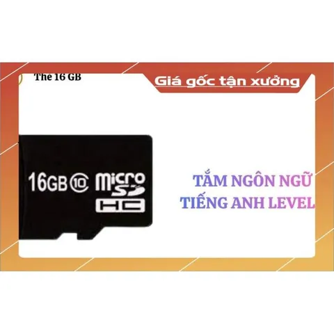 Thẻ nhớ 16 GB (TALV3) có hoả tốc 840682