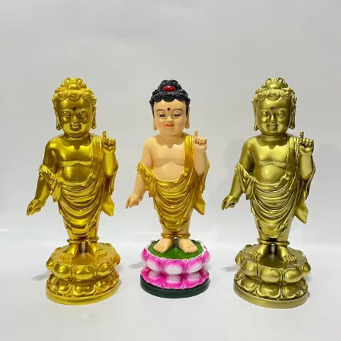 Tượng Đức Phật đản sanh cao 24cm-Nhiều mẫu 3 MÀU 840722