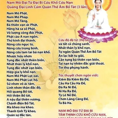 TO62 - Kinh Phật Quan Âm Cứu Khổ Cầu Mẹ Quan Âm Từ Bi Che Chở Cứu Khổ Cứu Nạn NHIỀU MẪU 840724