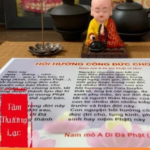 TO34 - Tờ Hồi Hướng Công Đức Cho Cha Mẹ Đọc Hàng Ngày Tăng Trưởng Phước Lành Cho Cha Mẹ và Bản Thân 840734