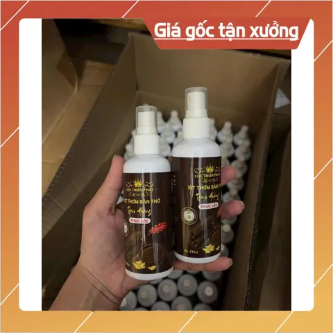 NƯỚC LAU BÀN THỜ HƯƠNG QUẾ TÀI LỘC 500ML - TẶNG CHAI XỊT NHỎ CỰC THƠM HK36 840745
