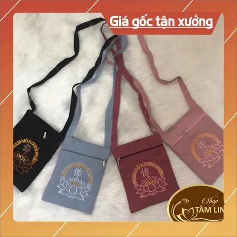 Túi Đeo Đi Chùa Nhí Nhỏ Xinh Đựng Được Tiền Và Điện Thoại Vô Cùng Tiện Lợi có hoả tốc