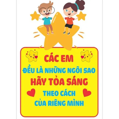 TỜ Các câu khẩu hiệu slogan hay khổ to A3 ÉP PLASTIC 840805