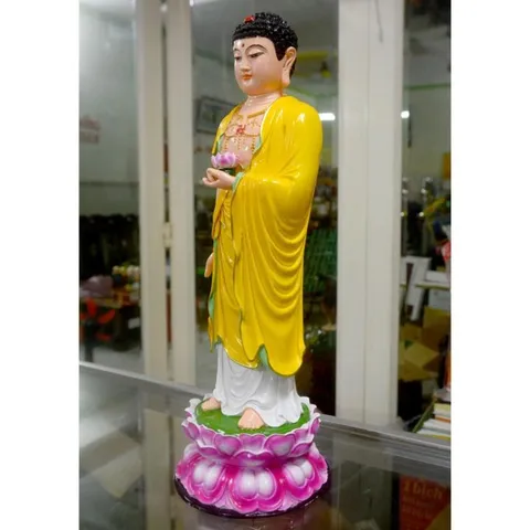Tượng Đức Phật A Di Đà đứng cao 38cm-Nhiều mẫu composite 840829