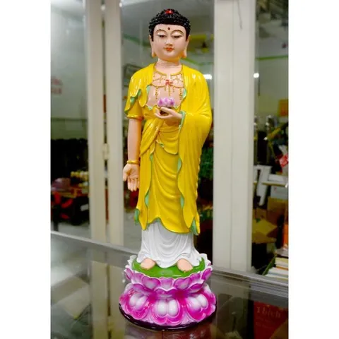 Tượng Đức Phật A Di Đà đứng cao 38cm-Nhiều mẫu composite 840829