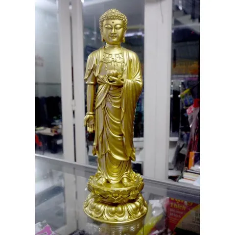 Tượng Đức Phật A Di Đà đứng cao 38cm-Nhiều mẫu composite 840829