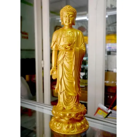 Tượng Đức Phật A Di Đà đứng cao 38cm-Nhiều mẫu composite 840829
