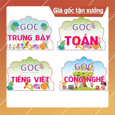 TỜ GIẤY Hiệu Lệnh Nhắc Nhở– Bảng Góc Lớp Học Kích Thước 30x40cm (Ép Plastic, Có Sẵn Băng Keo Dán) ĐẸP