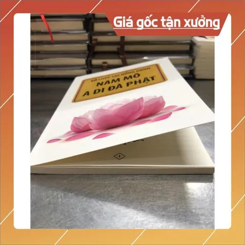 Vở chép hồng danh “Nam Mô Di Đà Phật” trắng trơn a5 840857
