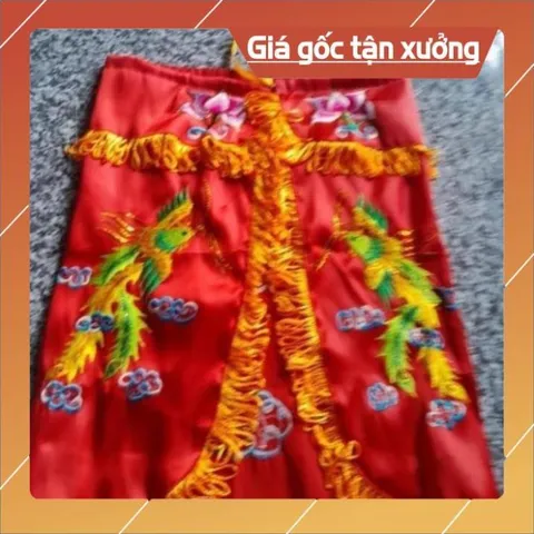 ÁO CHOÀNG QUAN ÂM, ĐỊA MẪU, ÁO  BÀ CHÚA XỨ MÀU ĐỎ QUÁ ĐẸP, NHIỀU CỠ 840902