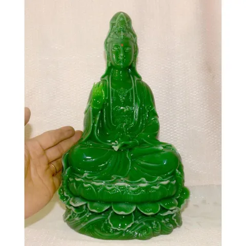 Tượng ngài Quan Thế Âm Bồ Tát ngồi cao 30cm-nhiều mẫu 840919
