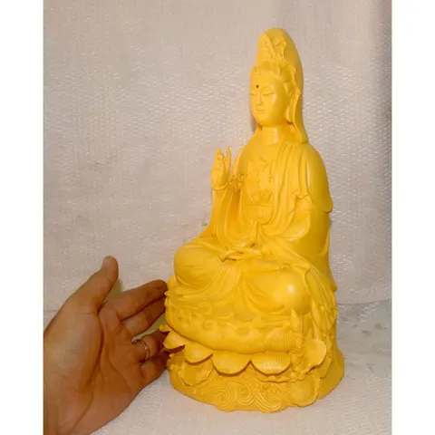 Tượng ngài Quan Thế Âm Bồ Tát ngồi cao 30cm-nhiều mẫu 840919