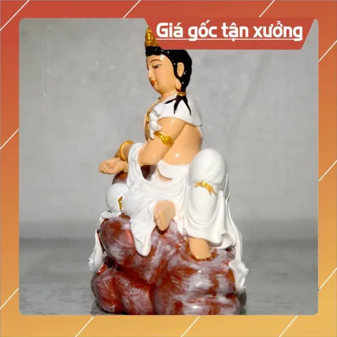 Tượng ngài Quan Thế Âm tự tại cao 13cm-nhiều mẫu có hoả tốc 840943