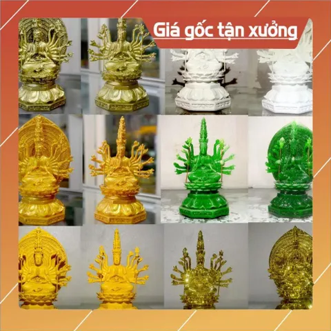 Tượng Ngài Thiên Thủ Thiên Nhãn Quan Thế Âm Bồ Tát cao 16cm-Nhiều mẫu HOẢ TỐC 840964
