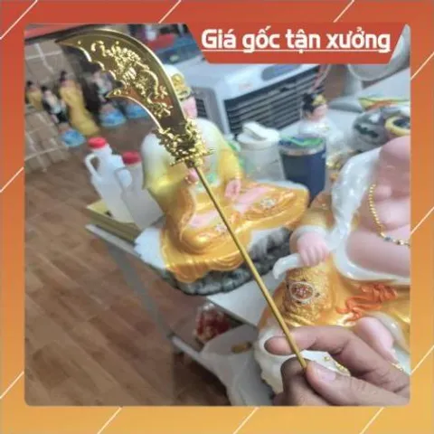 Cây đao quan công dài 30cm hoặc 40cm composite cao cấp mạ vàng 840961