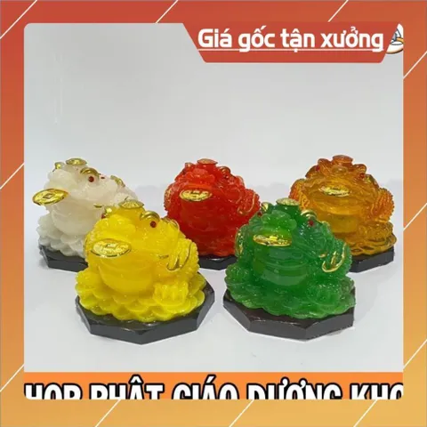 Cóc LỚN, Thiềm Thừ 10CM Ngọc Phong Thuỷ Lớn ĐẸP 840967