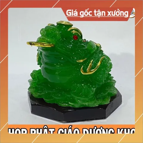 Cóc LỚN, Thiềm Thừ 10CM Ngọc Phong Thuỷ Lớn ĐẸP 840967