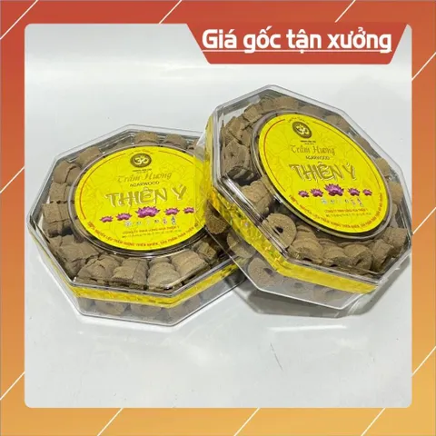 Hộp Trầm Hương Thiên Ý 42 Viên Trầm Mới THƠM