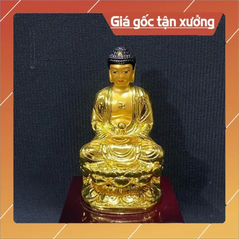 Tượng Phật Tổ Bưng Ngọc Ngồi 11cm Nhiều Màu COMPOSITE 840980