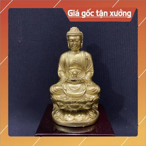 Tượng Phật Tổ Bưng Ngọc Ngồi 11cm Nhiều Màu COMPOSITE 840980
