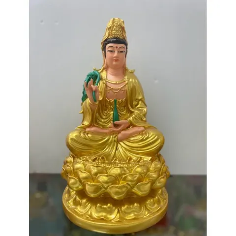 Bộ Tây Phương Tam Thánh, Tam Thế Phật, A Di Đà, Quan Âm, Đại Thế Chí chất liệu poly cao 30cm COMPOSITE 840979
