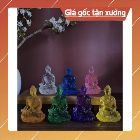Tượng Dược Sư Phật Mini 7cm Chất Liệu Composite. Bộ tượng thất Phật Dược Sư mini  HÀNG ĐẶT TRƯỚC 841007
