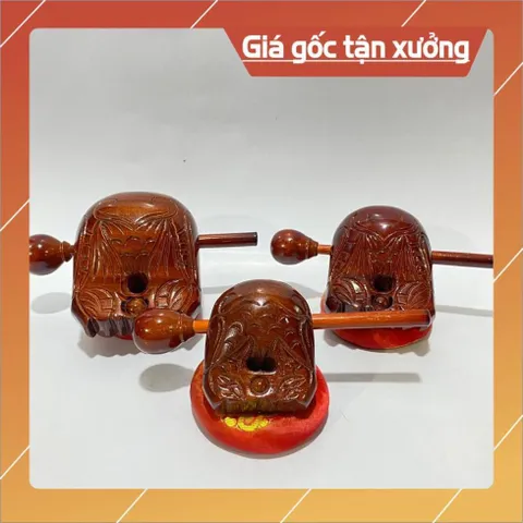 Mõn Nâu Tụng Kinh Niệm Phật Việt Nam Tiếng Ấm Vang  Tặng Dùi Và Tấm Đệm Lót có 3 size 841045