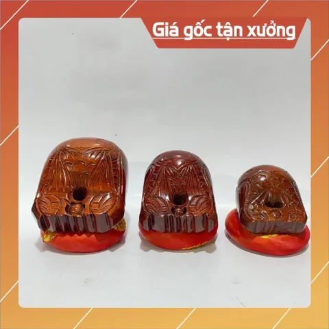 Mõn Nâu Tụng Kinh Niệm Phật Việt Nam Tiếng Ấm Vang  Tặng Dùi Và Tấm Đệm Lót có 3 size 841045