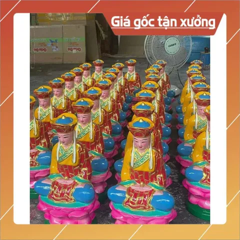 Tôn tượng ngài ĐỊA TẠNG đất nung ngồi 30cm gieo duyên 841099