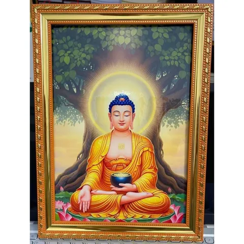 Khung  Tranh PHẬT THÍCH CA (  tặng ) 841115