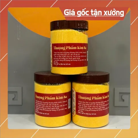 Thượng Phẩm Kim Sa , Cát Vàng Kim Sa Để Bát Hương Mới, túi 500gram , hộp 1000gram CÓ HOẢ TỐC 841123