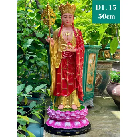 Tôn tượng ngài địa tạng ĐỨNG 50CM COMPOSITE 841149