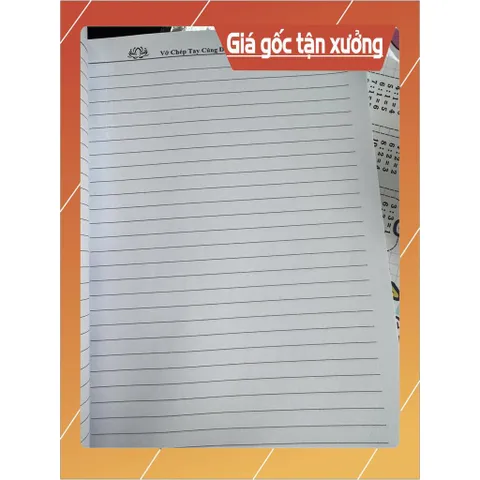 SỔ TAY CHÉP KINH DIỆU PHÁP LIÊN HOA TRẮNG TRƠN DÀY 500 TRANG - TẶNG 10 VIẾT 841157