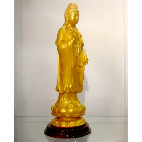 Tượng Ngài Quan Thế Âm Bồ Tát đứng cao 26cm-Nhiều mẫu hoả tốc 841166