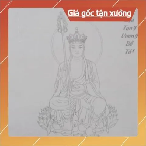 Sổ chép KINH  in mờ địa tạng khổ A4 LÒ XO 841184