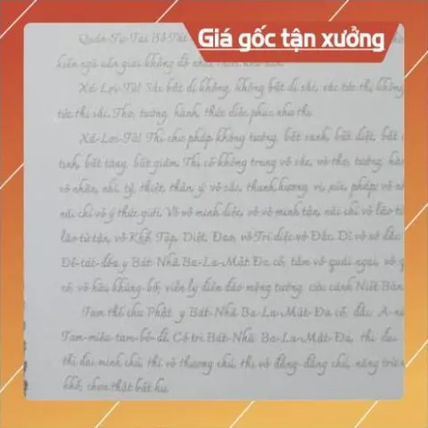 Sổ chép KINH  in mờ địa tạng khổ A4 LÒ XO 841184