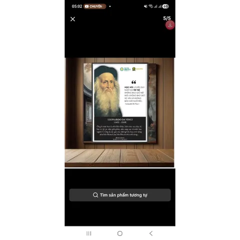 Bộ tranh 9 câu nói vĩ nhân sưu tầm A4 ép plastic bền bỉ, treo tường, treo phòng 841183