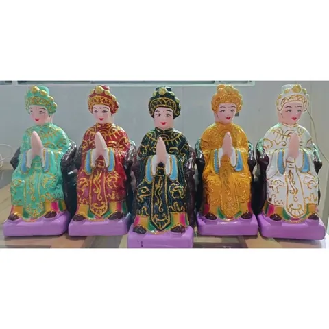 Tôn tượng tượng Ngũ hành nương nương. đất nung 841198