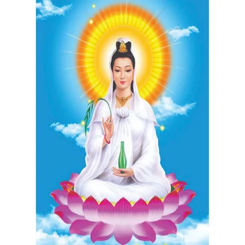 Khung Tranh QUAN THẾ ÂM BỒ TÁT - có khung ( 18 mẫu )  có hoả tốc 3 CỠ 841245