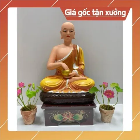 Tượng Ngài Thánh Tăng Sivali poly cao 20cm - 30cm - 40cm 841214